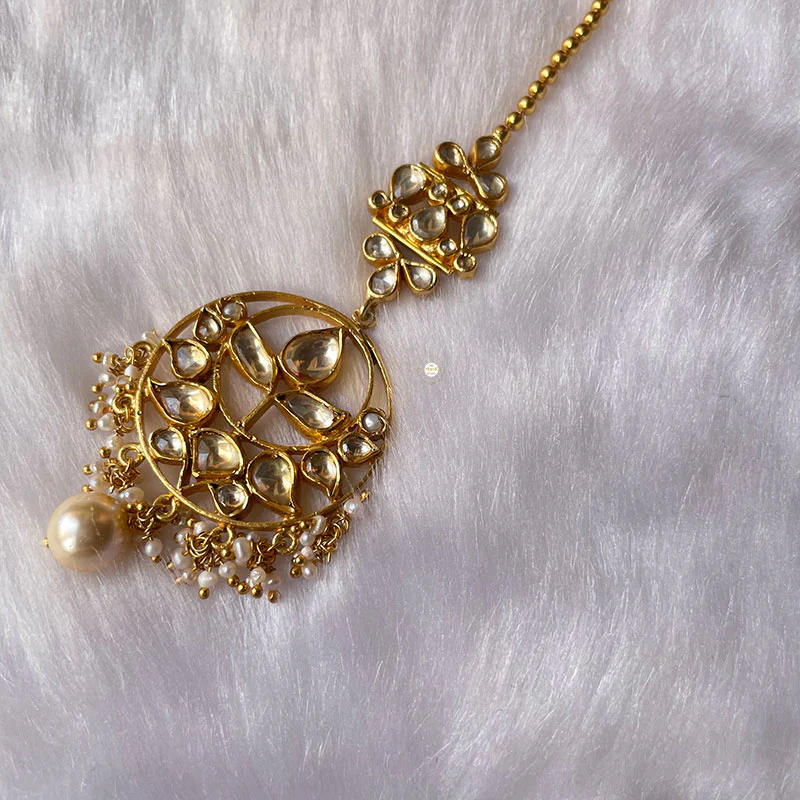 Full Gold Shobha Maangtika - Image 5