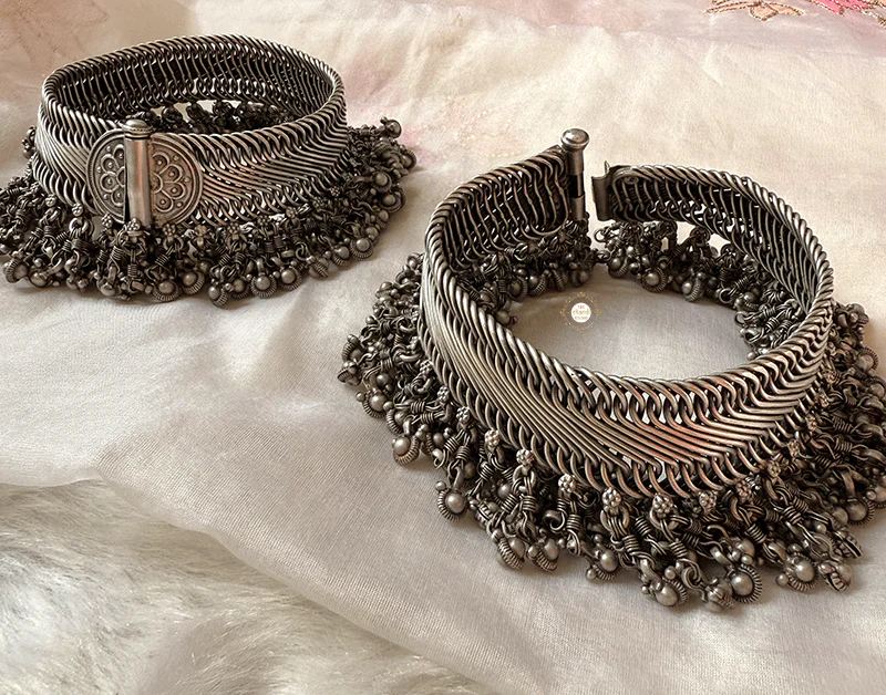 Jashn Braid Ghunghroo Anklet - Image 6