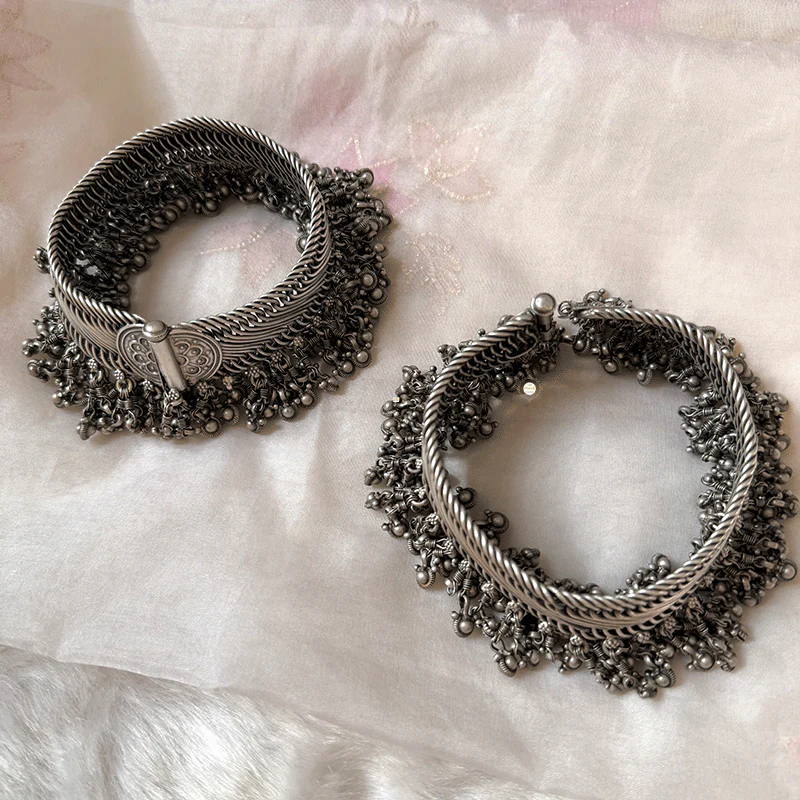 Jashn Braid Ghunghroo Anklet - Image 8