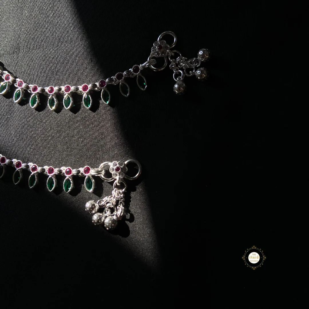 Paisley stone anklet - Image 3