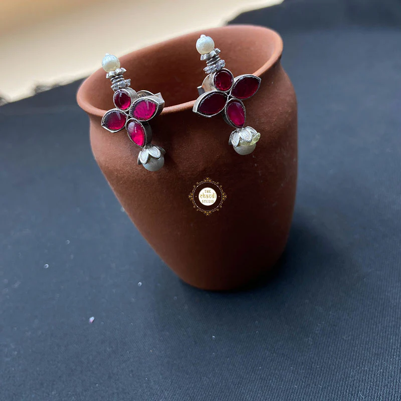 Dainty Stone Earring - Image 11