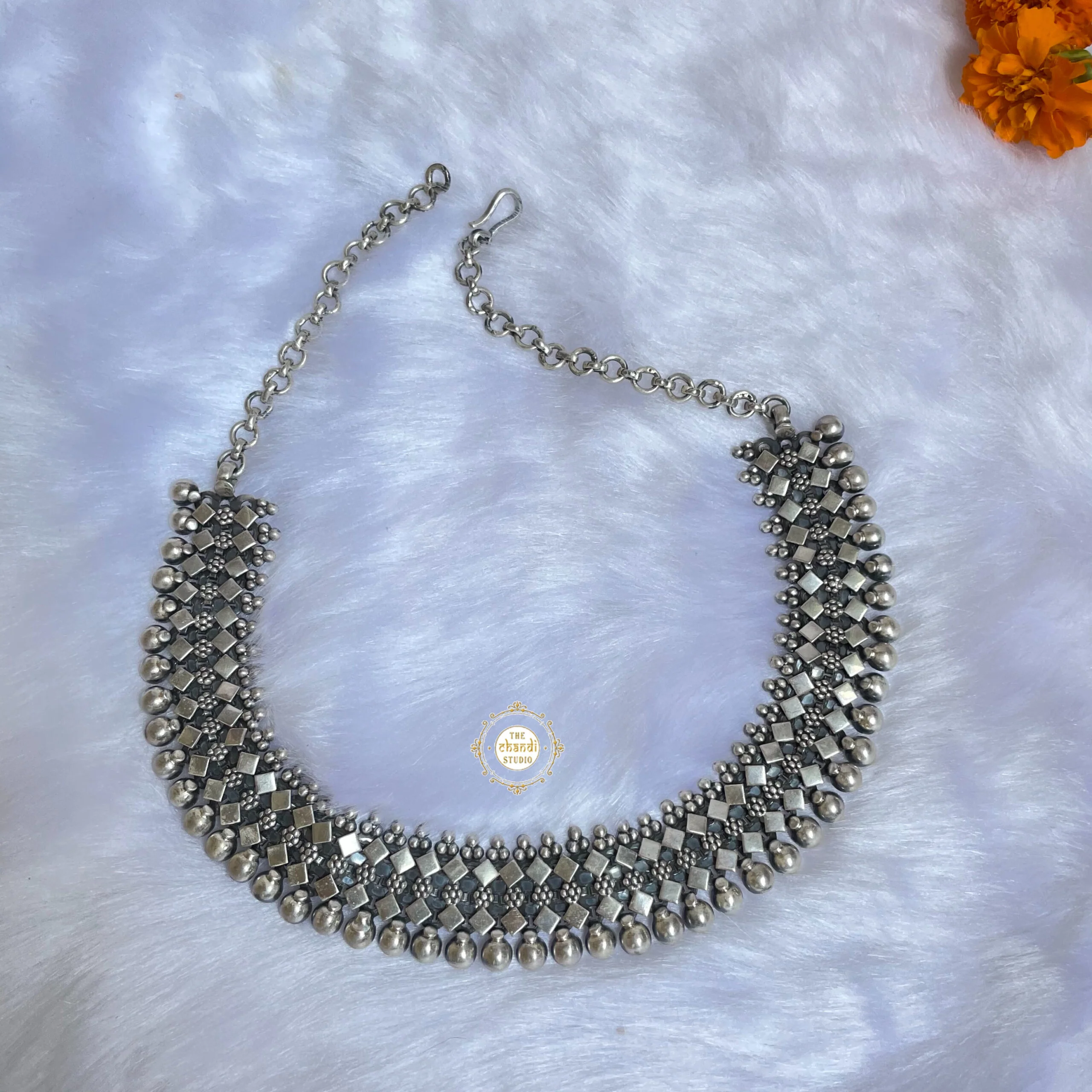 Dual Tone Chatai Necklace - Image 7