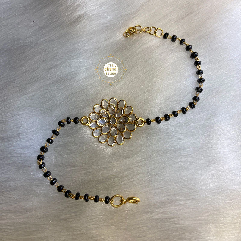 Floral Mangalsutra Bracelet (Piece) - Image 14