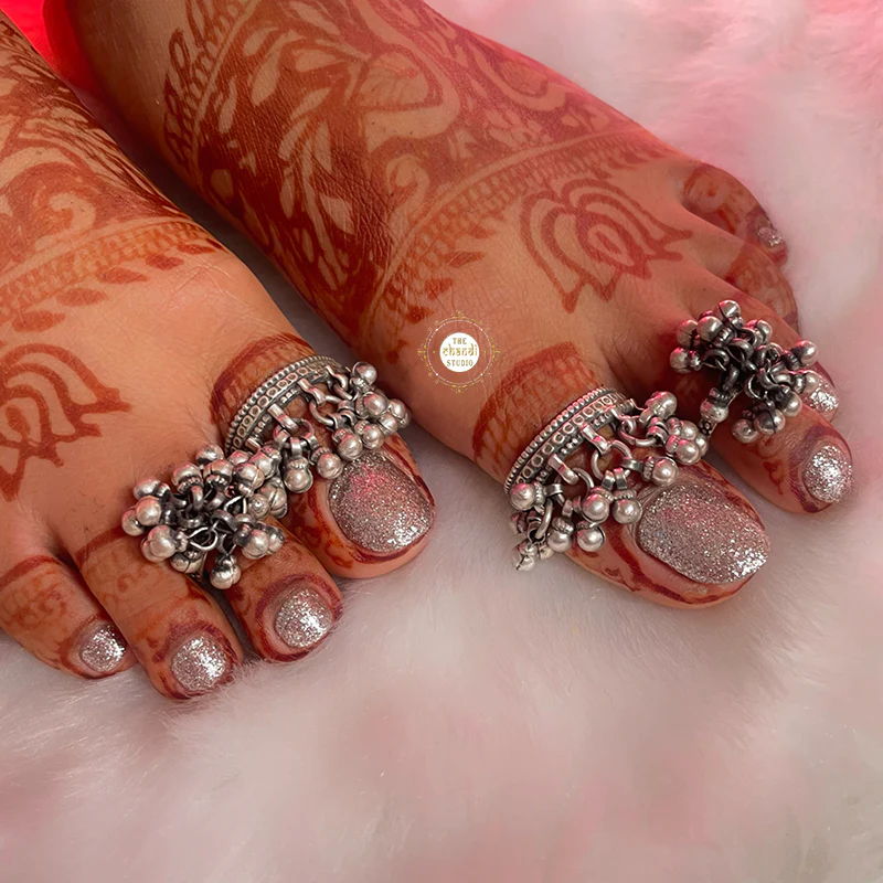 Ghungroo Thumb Toe Ring - Image 7