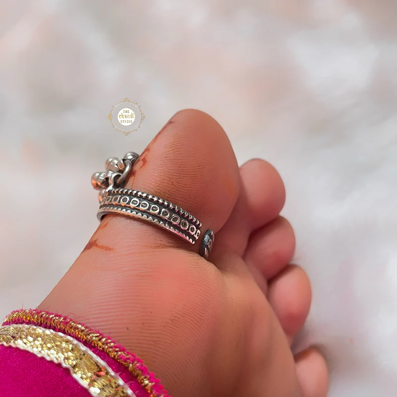 Ghungroo Thumb Toe Ring - Image 9