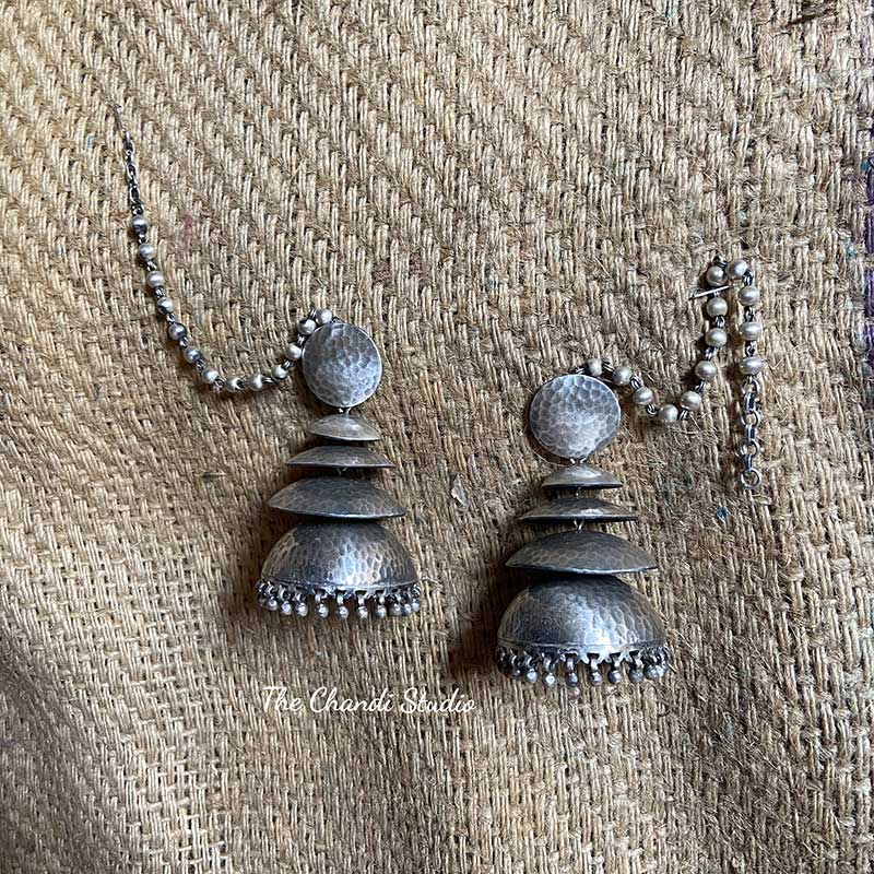 Jashn Hammered Jhumka - Image 5