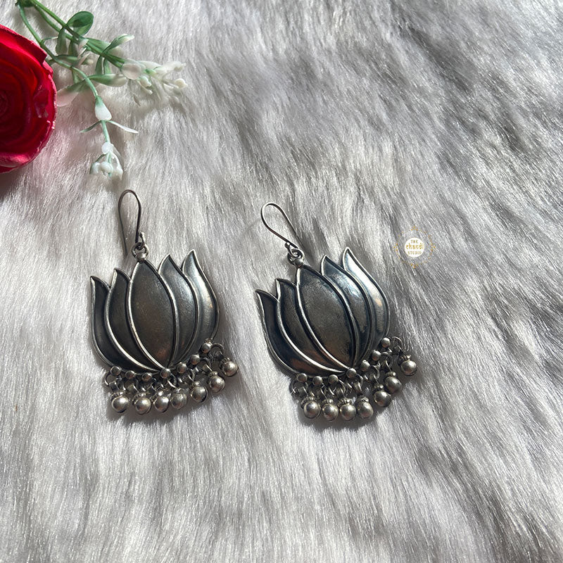 Lotus Hoop Earring - Image 7