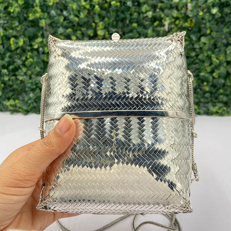 Maharani Chatai Box Purse - Image 7