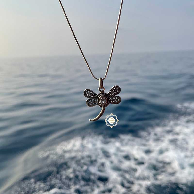 Memories 'Dancing Dragonfly' Pendant (Without Chain) - Image 5
