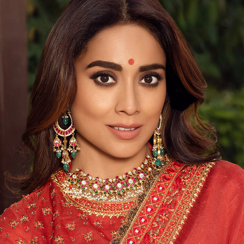 Muhurat Laal Ishq Kundan Necklace - Image 3