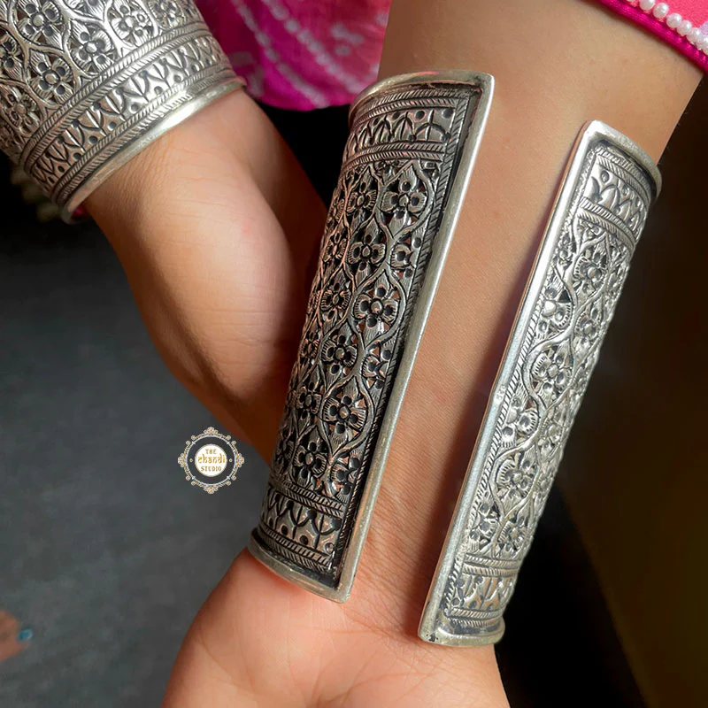 Nazaakat Utsav Chitai Hand Cuff (Piece) - Image 7