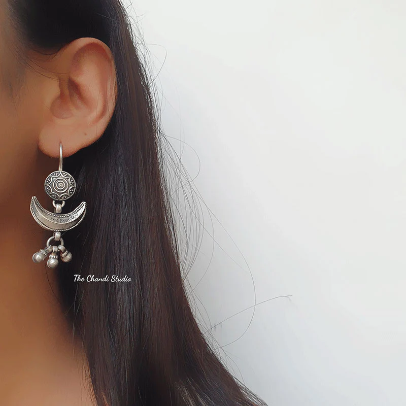 Noor, Everyday Chaand Earring - Image 2
