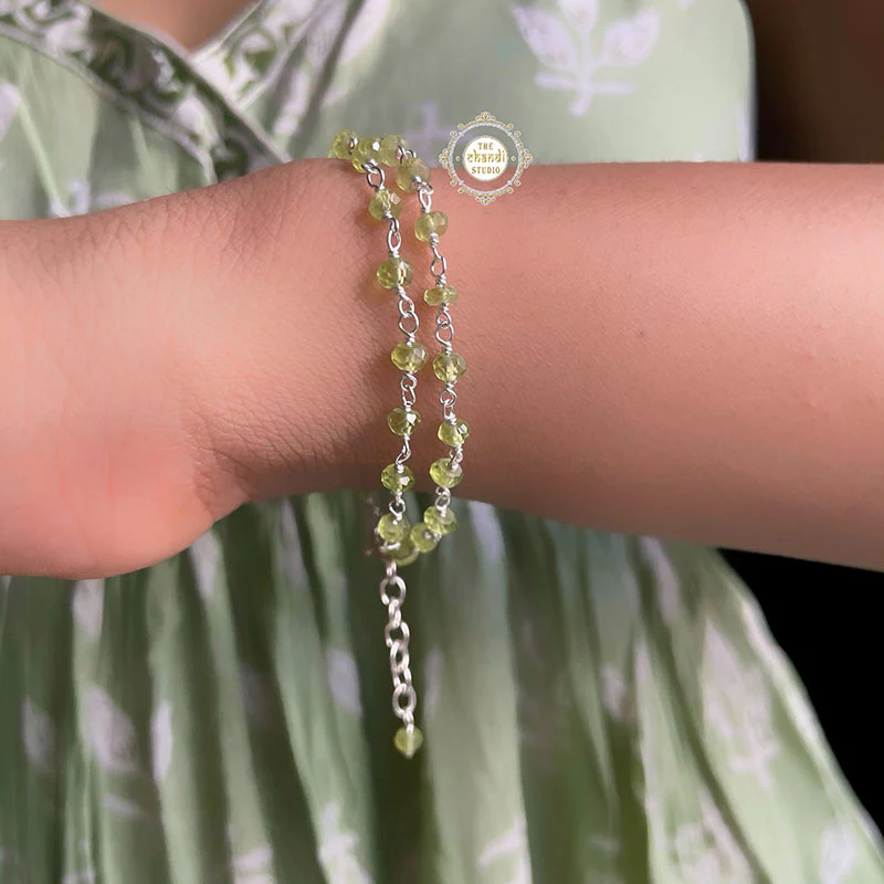 Rustic Romance Peridot Bracelet (Piece)