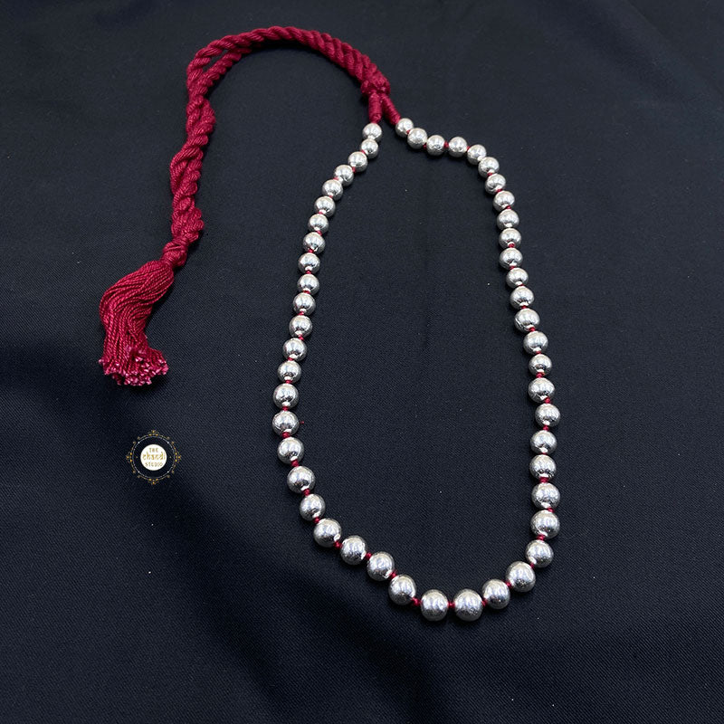 Sadabhar Ball Thread Necklace - Image 2