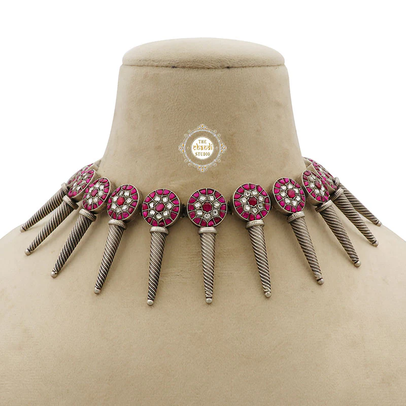 Scoops Of Nostalgia : Kundan Delight Necklace - Image 2