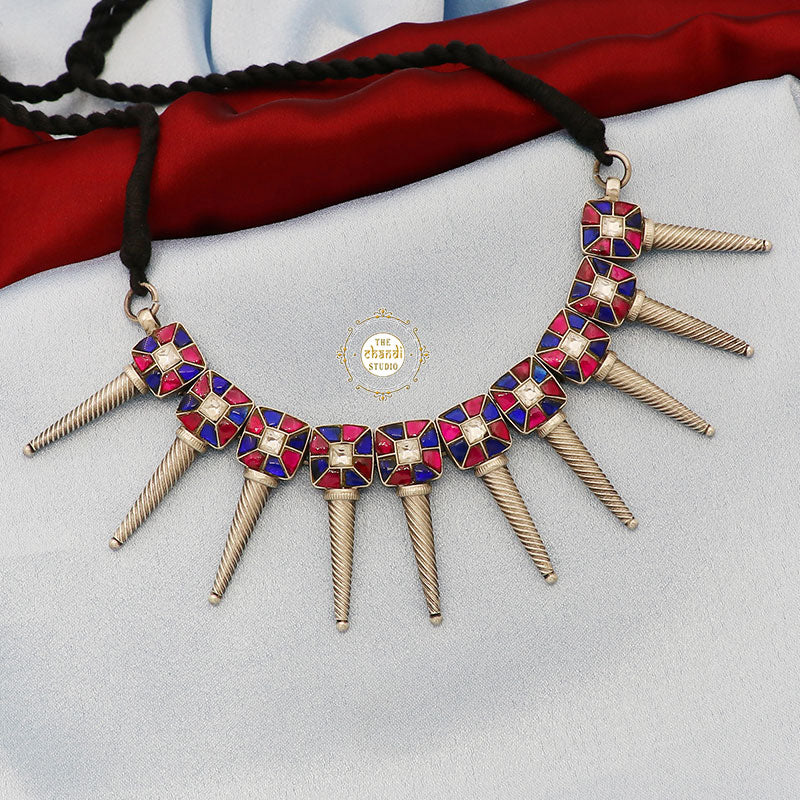 Scoops Of Nostalgia : Kundan Delight Necklace - Image 3