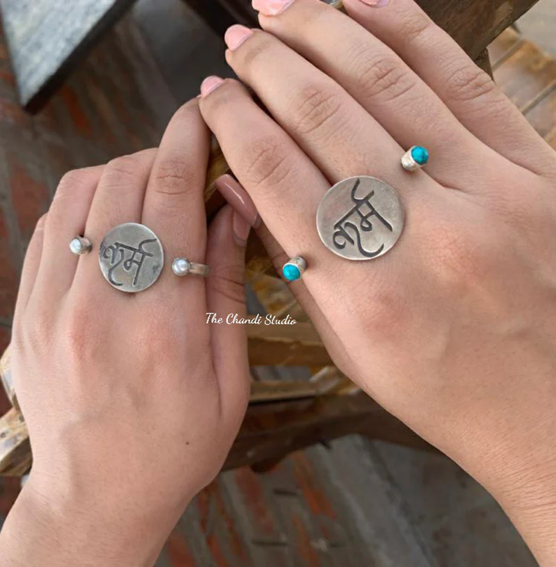 Soulful Karma, A Double Finger Ring - Image 3