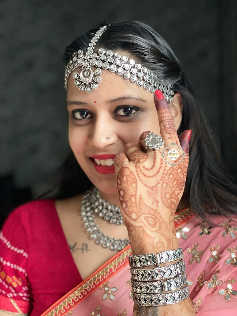Soulful Sheesha Tilak Bangle (Piece) - Image 11