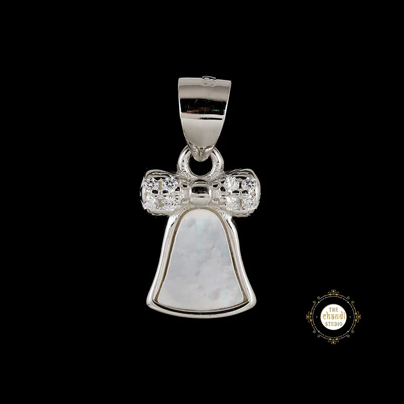 Sparkling Silver Twinkle Dress Delight Pendant ( Reversible) - Image 5
