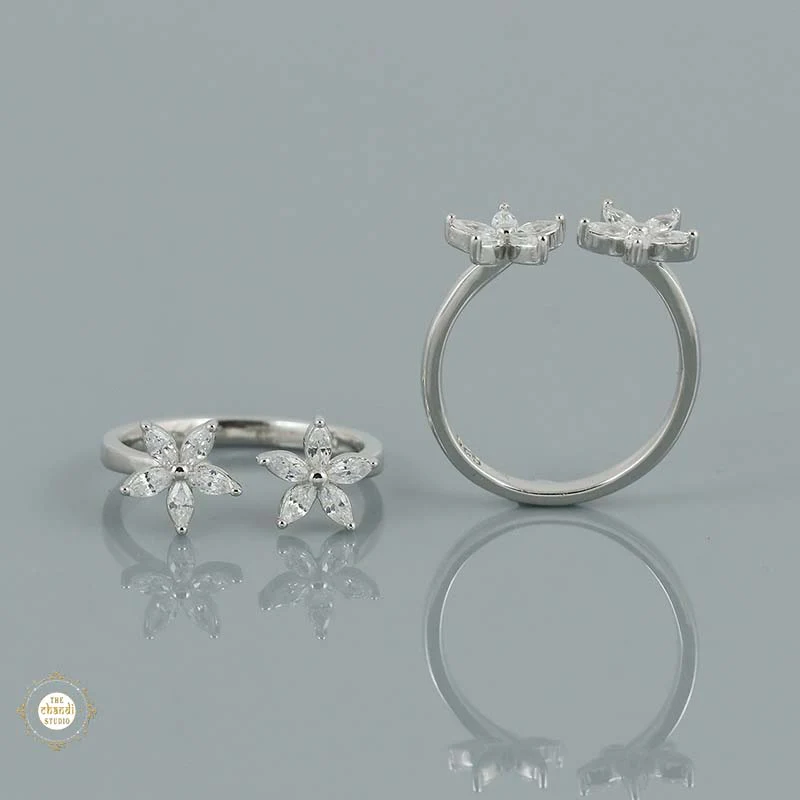 Sterling Silver Sterling Sparkling Shine Toe Ring - Image 9