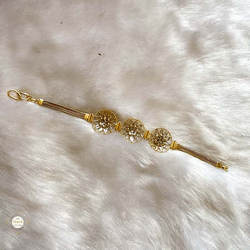 Sterling Silver 925 Floral Glow Bracelet - Image 4