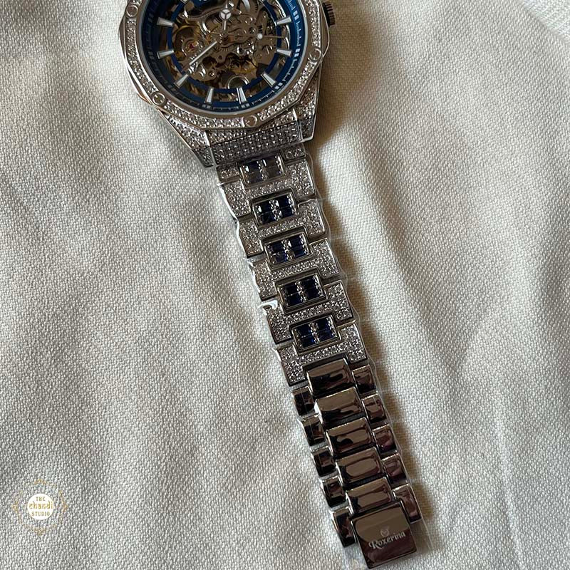 Sterling Silver Men Watch - Image 5