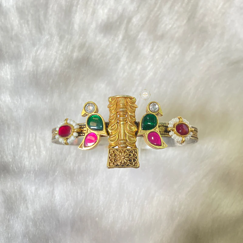 Sterling Silver Nazaakat Kada (Piece) - Image 2