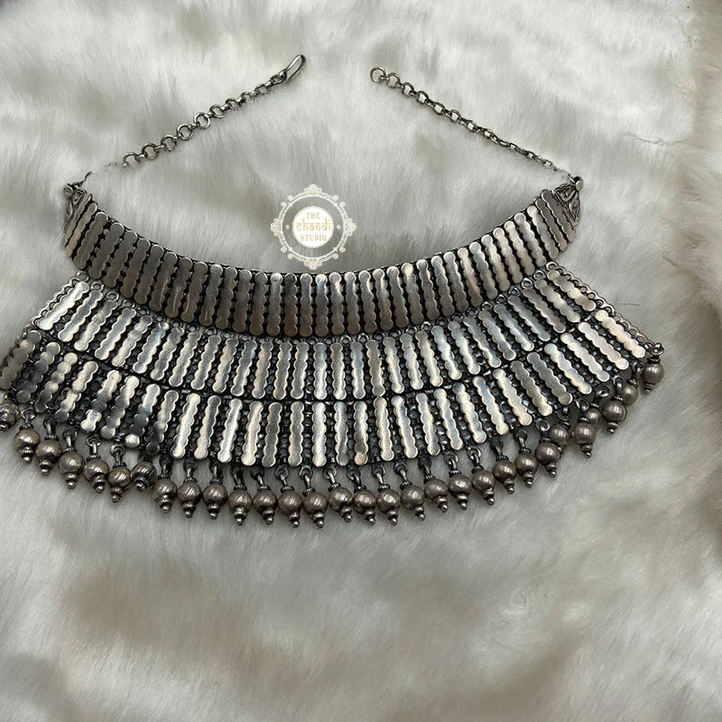 925 Sterling Silver Maharani Necklace - Image 6