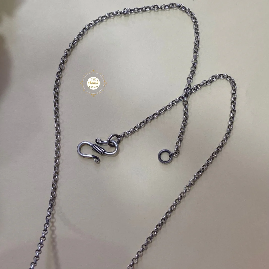 Sterling Silver Shiva Necklace (Unisex) - Image 6