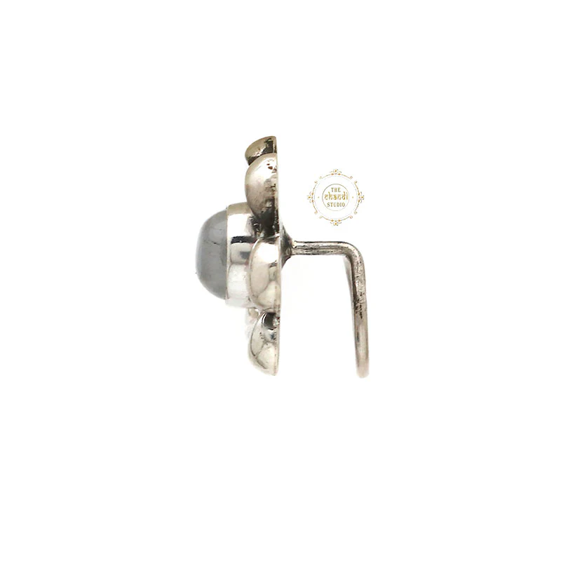 Sterling Silver Stone Nosepin (Wired) - Image 13