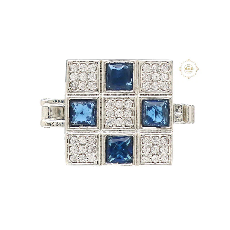 Sterling Silver Tic-Tac Button Clip - Image 6