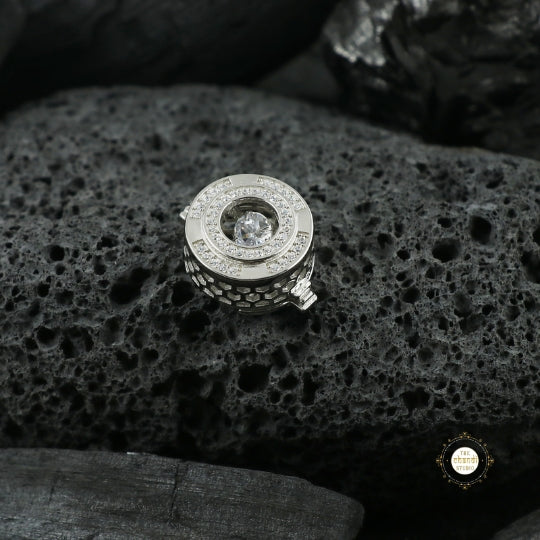 Sterling Silver Galaxy GlintĀ Button - Image 5