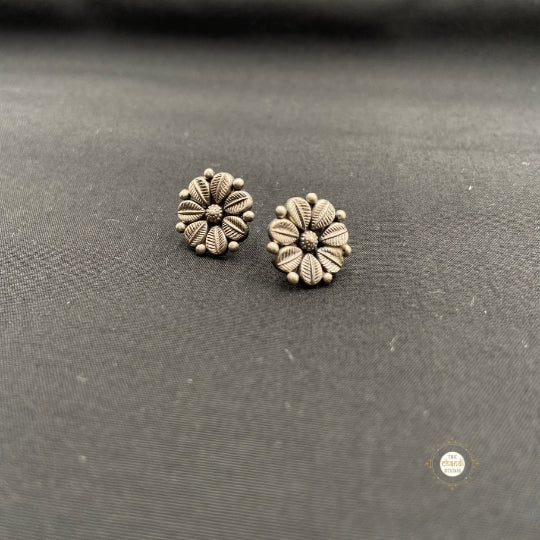 Silver Bloom Studs - Image 2