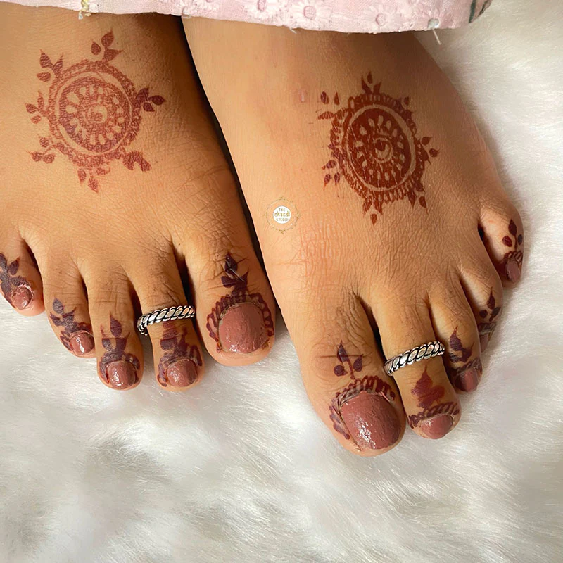 Twisted Rope Toe Ring
