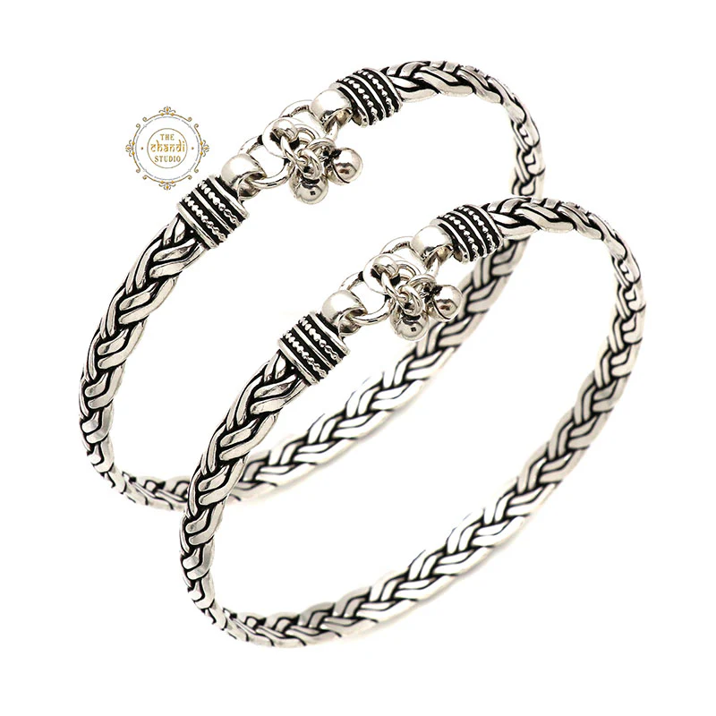 Utsav Braid Kada Anklet - Image 3